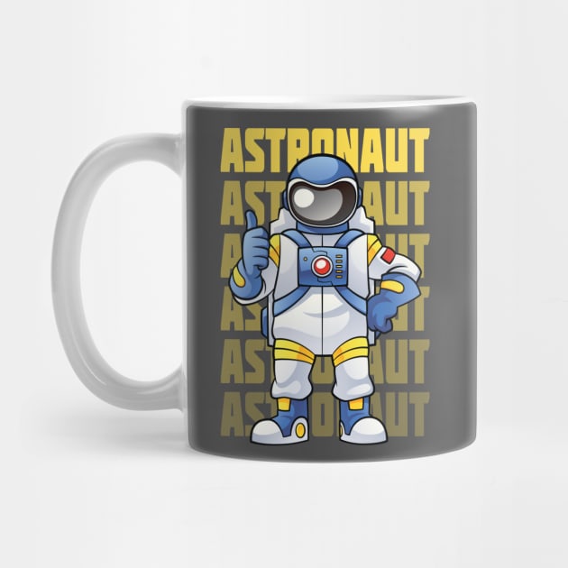 Astronaut by mikailain